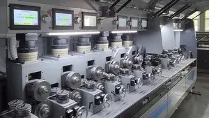 Machine d'étirage de fils fourrés