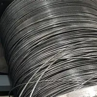 Barre d'armature nervurée sur trois côtés